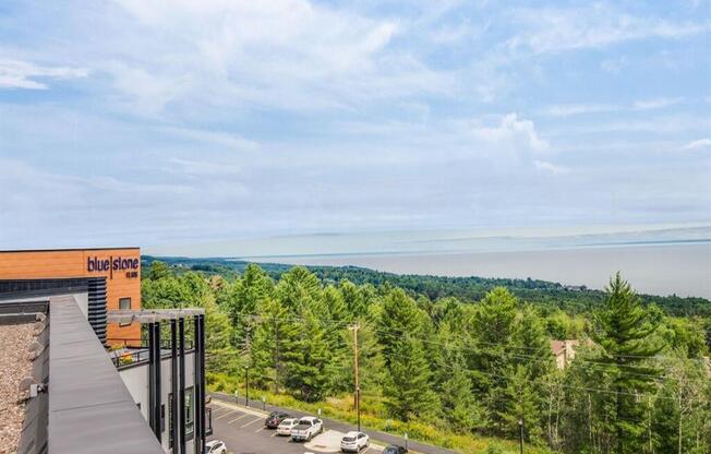 View From Balcony at Bluestone Flats, Duluth, MN