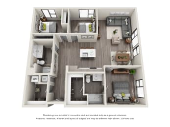 3 beds, 2 baths, 1,326 sqft, $3,299