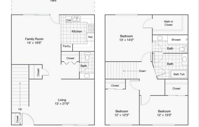 3 beds, 2.5 baths, 1,365 sqft, $3,125, Unit 30