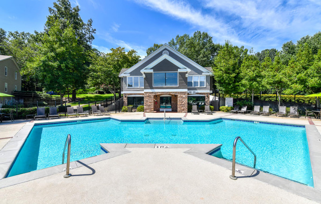 Pool side at Lakeside at Arbor Place, Douglasville, GA, 30135