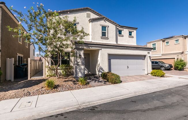 3-bedroom home featuring granite countertops, stainless steel appliances, and a covered backyard patio!