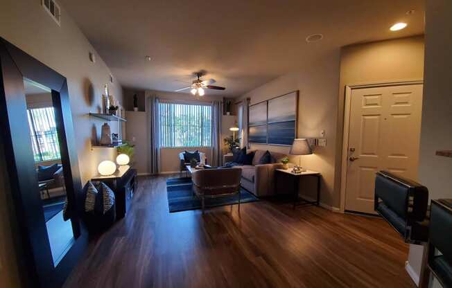 Living Room at The Paramount by Picerne, Nevada, 89123