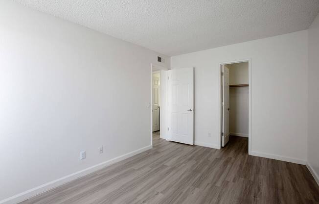 Bedroom at La Lomita Apartments in Tucson Arizona