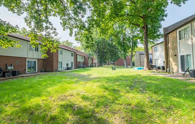 our apartments offer a spacious yard for residents to enjoy