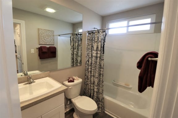 Bathroom | Pinebrook Apts in Fremont, CA