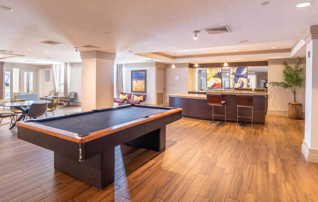 Resident Lounge with Billiards