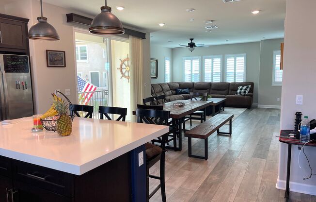 Gorgeous highly upgraded townhome in the beautiful Promenade at Pacific Village!  Available Aug 20, 2025