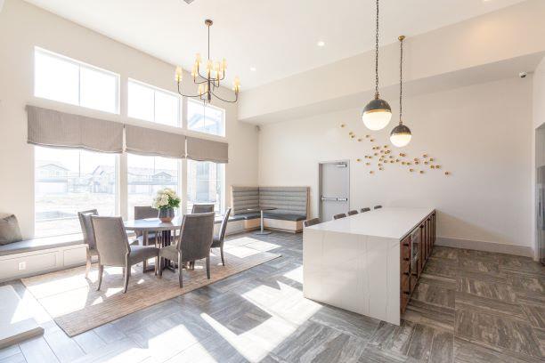 Community Clubhouse with Kitchen & Dining Area