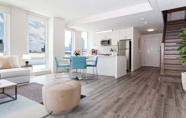 Duplex Large Kitchen at 470 Manhattan, New York