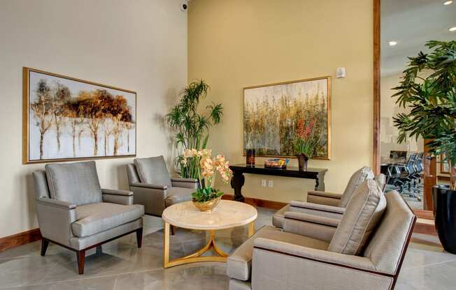 La Bella Vita Waiting Area Apartments in Colorado Springs, CO