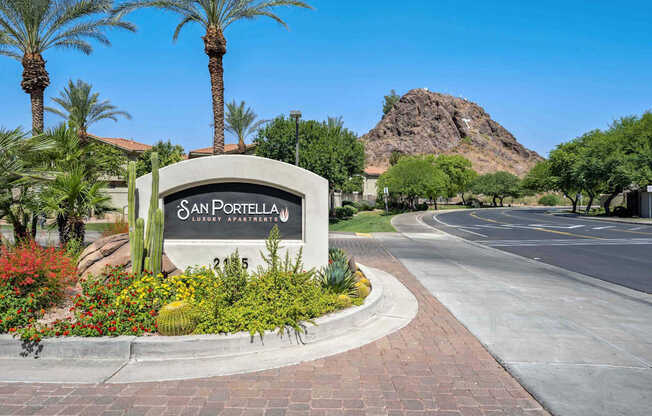 San Portella, Tempe, AZ, Entrance