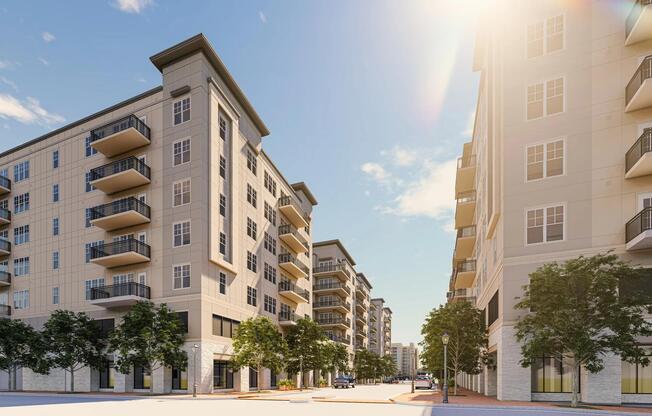 Modera Liberty Row in Charlotte, NC, offers studio, 1-, 2-, and 3-bedroom apartment homes for rent.