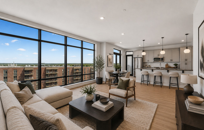 2 beds, 2 baths, 1,358 sqft, $3,852, Unit 1302