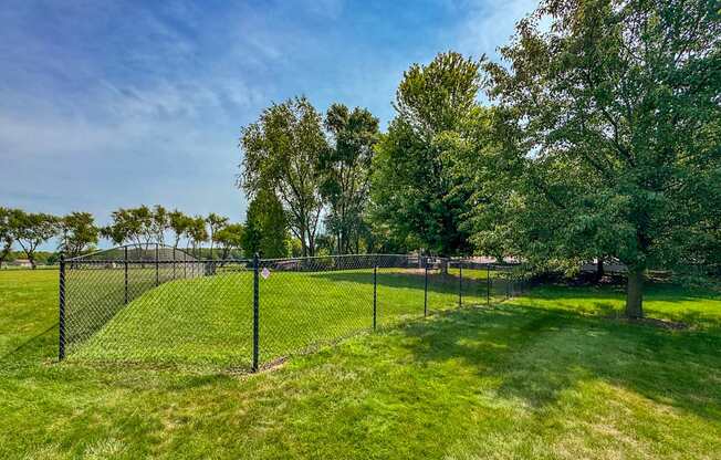 Rover Hills dog park in Kalamazoo