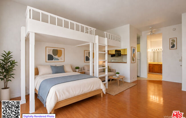 Studio, 1 bath, 388 sqft, $2,300, Unit 522