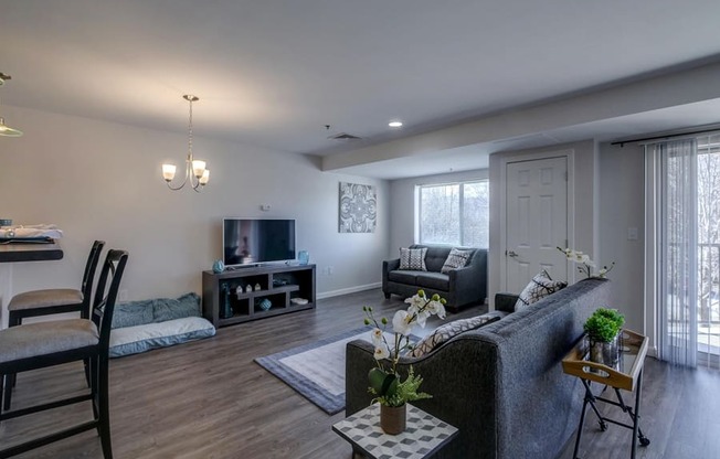 Luxurious Interiors  at Carisbrooke at Manchester Apartments, Manchester, New Hampshire