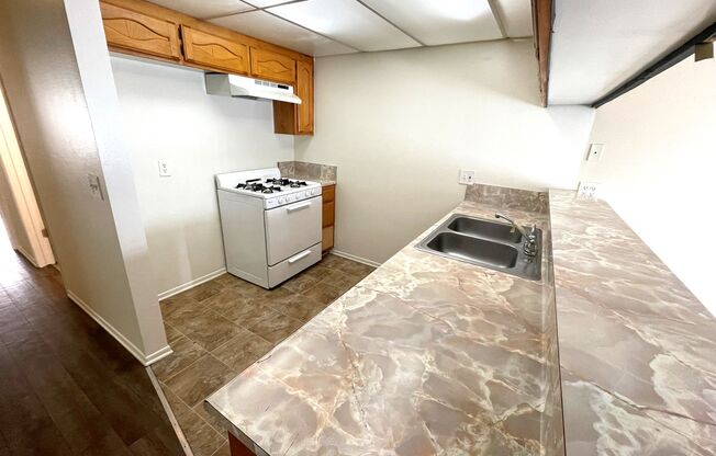 2 bedrooms, 2 baths, 2 parking spaces! Central A/C and Heat!!!