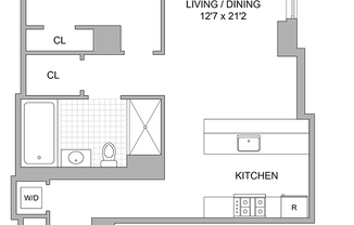 1 bed, 1 bath, 848 sqft, $5,000, Unit 9P