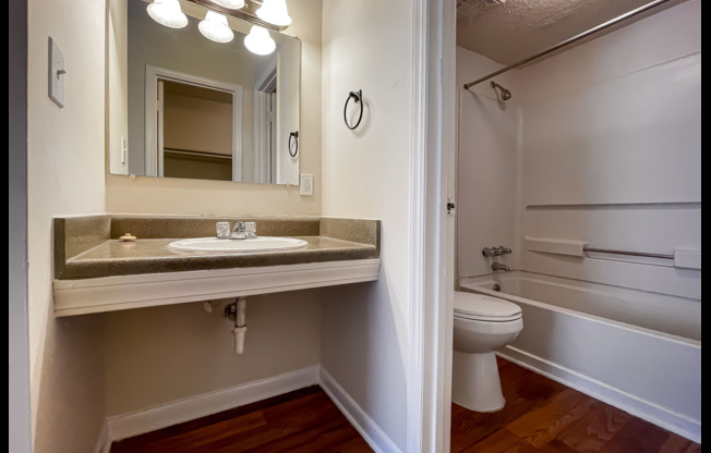 Vanity & Full Bath | Apartments For Rent in Columbia SC | Peachtree Place