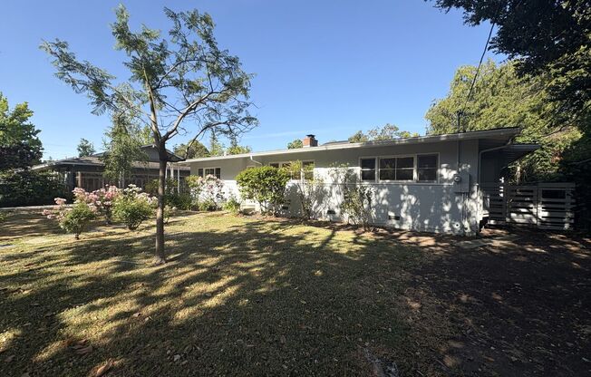 Charming 4-Bedroom Palo Alto Home with ADU, Pool, and Expansive Lot