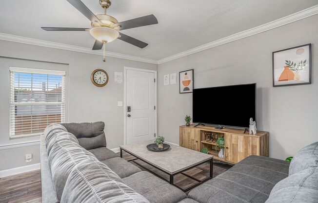 Fully Furnished 1 bed 1 bath + Office/Spare Bedroom/Den at 1075 W Ocean View Ave