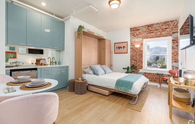 Studio, 1 bath, 223 sqft, $1,875, Unit 405