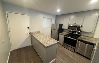 One bedroom at the Stratford Place Apartments