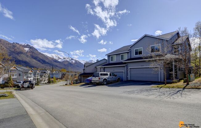 Beautiful 3-Bedroom Half Duplex in Eagle River with Mountain Views!