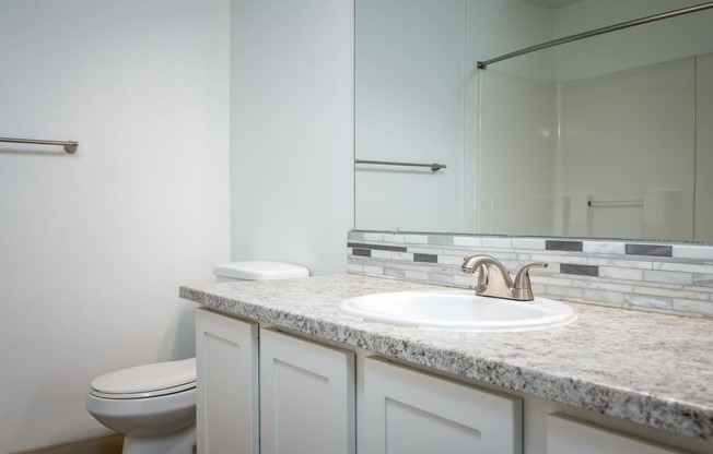Riverwood | Bathroom Sink with Granite Countertops
