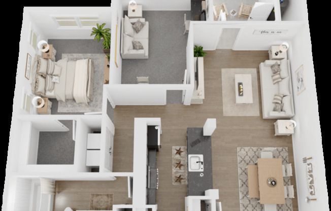 1 bed, 1 bath, 946 sqft, $1,170