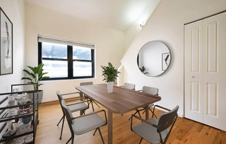 Elegant Dining Space at Grand Adams Apartment Owner LLC, Hoboken