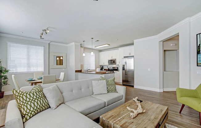 Spacious Living Room at Apex Mission Valley, San Diego