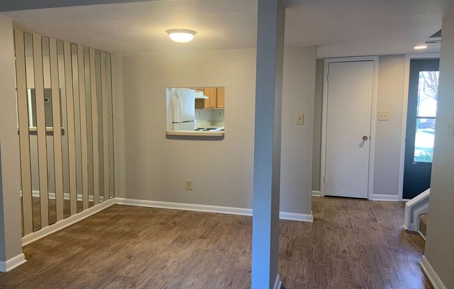 3 BR/2 BA townhouse with neighborhood pool and tennis courts.