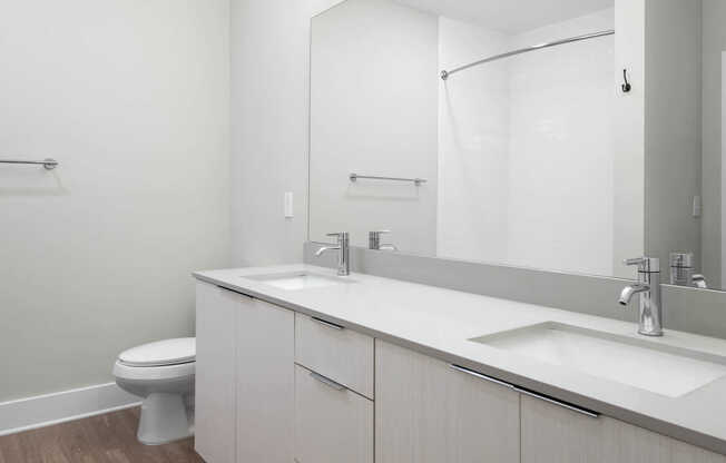 Bathroom with Double Vanity