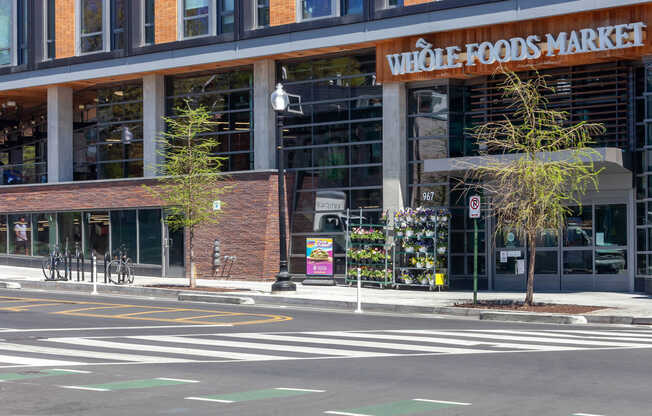 Head to Whole Foods for groceries.