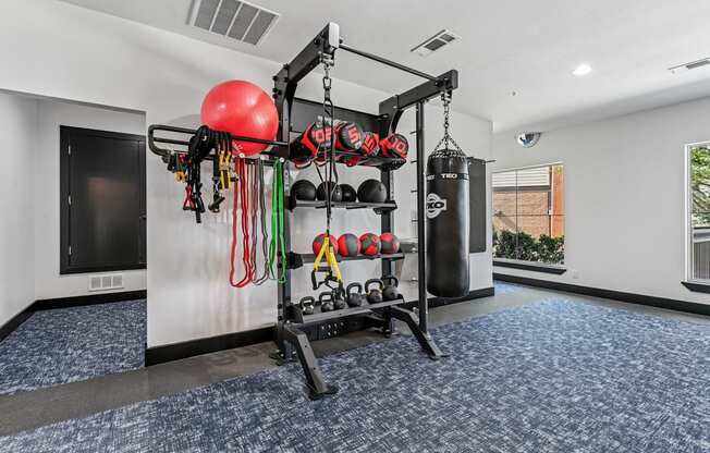Fitness Center at Westdale Hills in hurt, TX