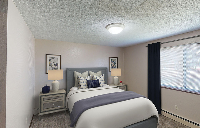 Mountain View Apartments - Bedroom