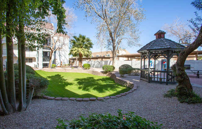 andscaping at University Park Apartments in Tempe AZ