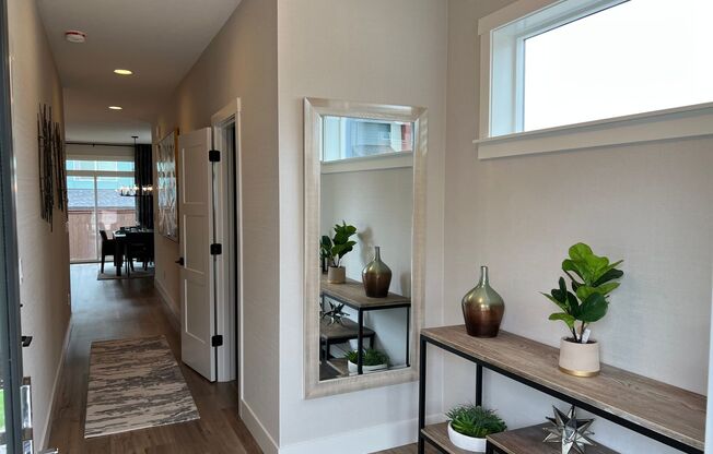 Builder Model End Unit Prairie Commons Luxury Townhome for Lease - 11913 NE 109th St