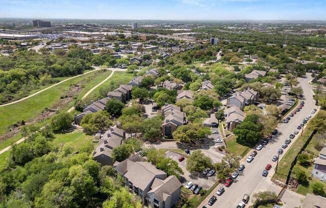 Drone Community View at Montecito, Austin, TX, 78741