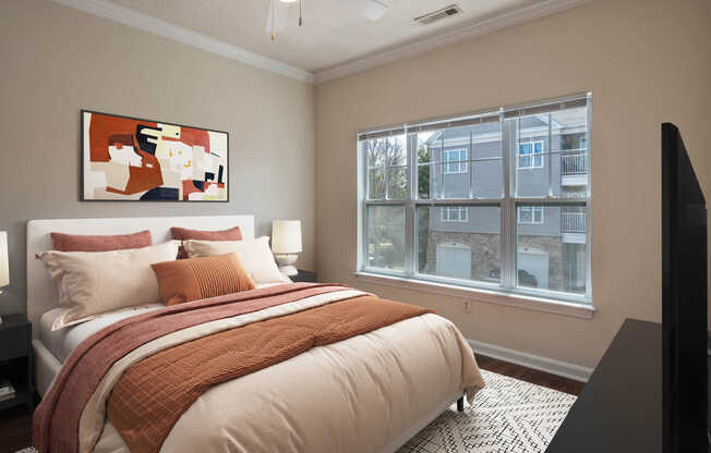 Bedroom with Hard Surface Flooring