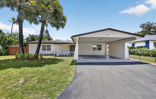 Renovated 3BR/2BA Corner Single-Family Home – Large Fenced Yard, NO HOA