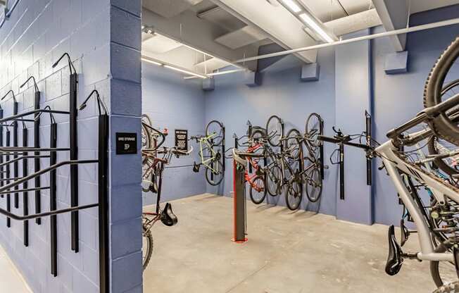 Bike Storage at Pinnacle Heights in Rogers, AR