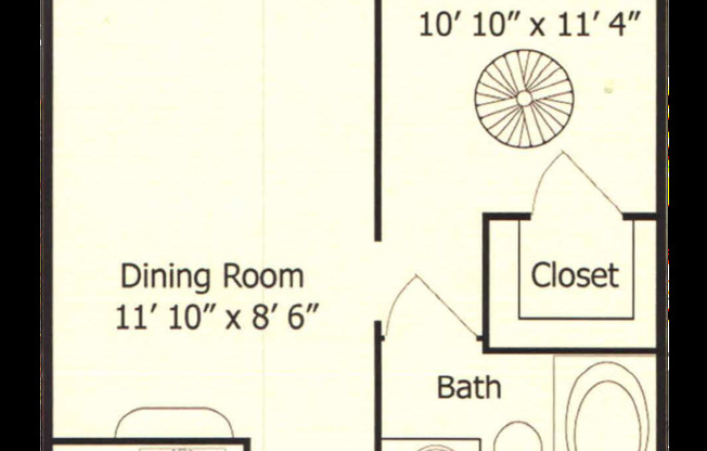 1 bed, 1 bath, 711 sqft, $1,349, Unit 149