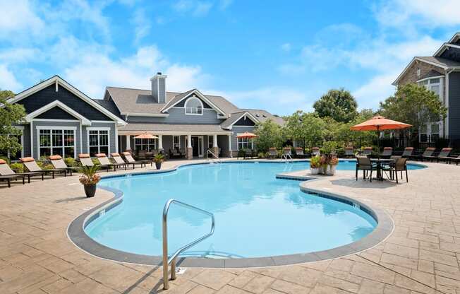 Carrington Place at Shoal Creek - Resort-style hilltop pool with sundeck