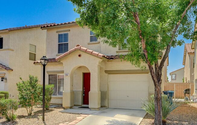 Quaint two-story home in a gated Las Vegas community!
