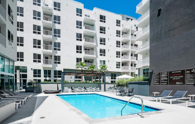 Pool at G12, California