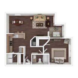 1 bed, 1 bath, 830 sqft, $1,416