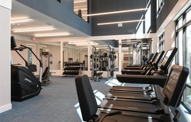 Professional Fitness Center at Lyra Luxury Apartments Near Downtown Sarasota, FL