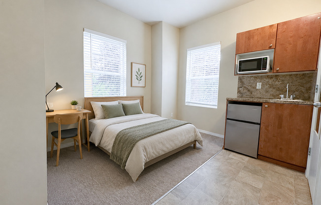 Studio, 1 bath, 137 sqft, $999, Unit 3C